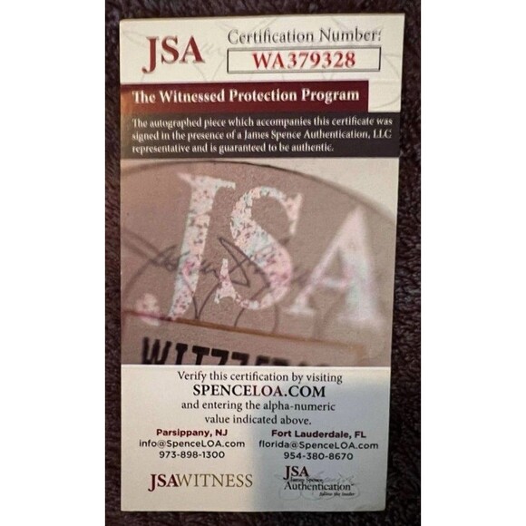 Jason Voorhees Signed Hockey Jersey #13 – JSA Witness COA – Friday the 13th - Picture 4 of 4